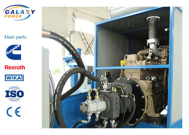 Diesel intermittent maximum de la traction 40KN 77kw d'axe de tendeur supplémentaire d'extracteur hydraulique