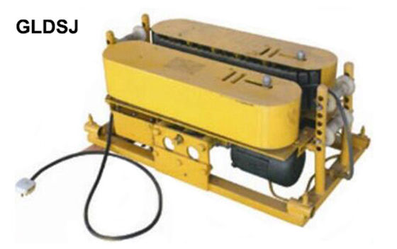 Cable sous-terrain ligne de rack de tirage machine de poussée contrôle de vitesse intelligent machine de pose de câble machine de pose de fibre optique