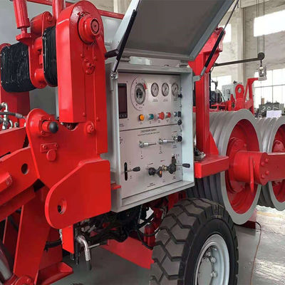 16 Ton Bull-Wheel 10 cannelle l'équipement de ficelage aérien d'extracteur hydraulique