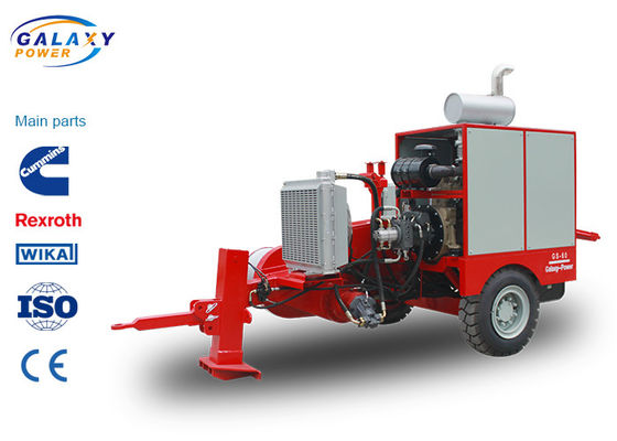 Fil hydraulique de imported Engine de poulie ficelant l'équipement avec bas bruyant