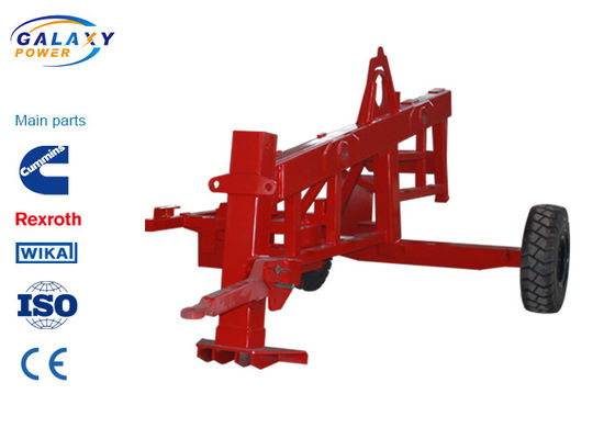 Traction intermittente maximum 90kN de poulie hydraulique de imported 118kw 158hp de moteur