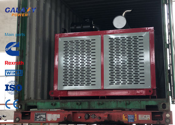 Extracteur hydraulique et treuil hydraulique 77kw 103hp imported Engine de double roue