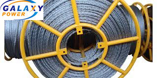 High Strength Non‑Rotating Anti‑Twist Wire Rope for Power Line Pulling Work
