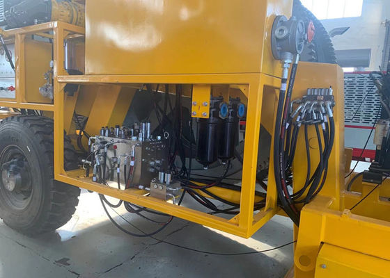 Conducteur Stringing Equipment With imported Engine de paquet de ligne à haute tension de 500KV 2x80KN