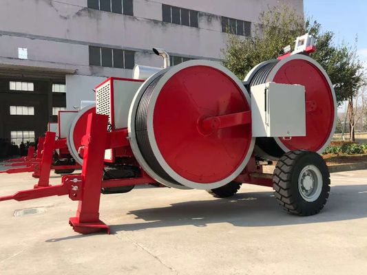 GL-2X50 Tireur hydraulique de câbles avec outils d'équipement à tension