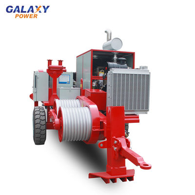 câble 12t tirant la ligne de transmission extracteur hydraulique de l'équipement 129kw 173hp
