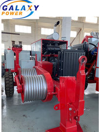 6 transmission d'extracteur de câble de Ton Hydraulic OPGW/ADSS ficelant l'équipement