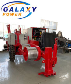 Ligne maximum de 22 Ton Hydraulic Cable Puller Transmission ficelant l'équipement