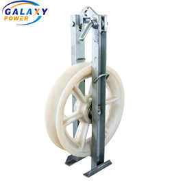 le ficelage aérien de roue en nylon simple de 508x75mm bloque la poulie de conducteur