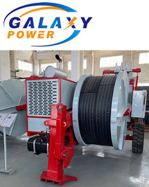 Fil de 6 Ton Hydraulic Puller Winch Transmission tirant l'équipement dans la ligne aérienne