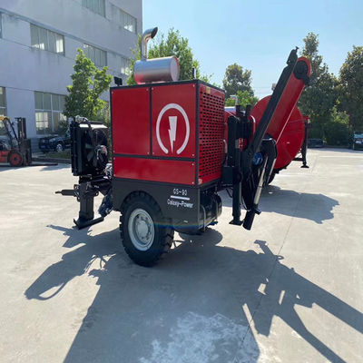118kw (158hp) 9 maximum hydrauliques diesel Ton Cable Puller Stringing Equipment