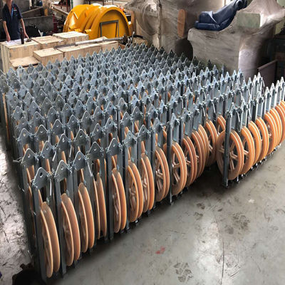 Ligne de transmission conducteur simple Stringing Pulley Block de paquet d'outil