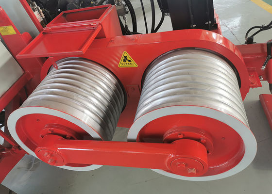 câble 180kN électrique de 750mm tirant la machine de treuil avec le moteur 325hp