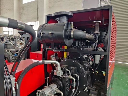 60KN ligne aérienne à haute altitude tracteur électrique de construction de traction hydraulique