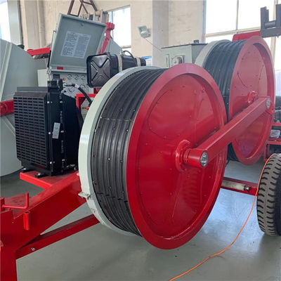 Essence libérant les conducteurs et la terre 3 Ton Wire Stringing Equipment