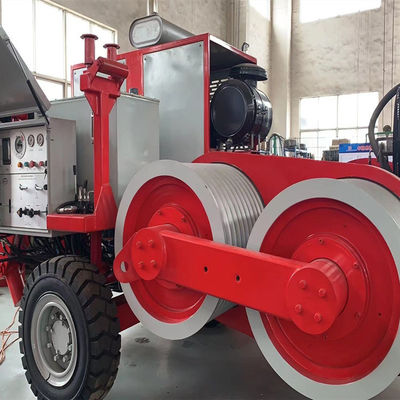 Conducteur Hydraulic Cable Puller de 380KN 4&6-Bundle ficelant l'équipement