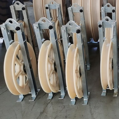 Corde en nylon simple de roue d'Overhead Wire 508mm de pilote ficelant le bloc