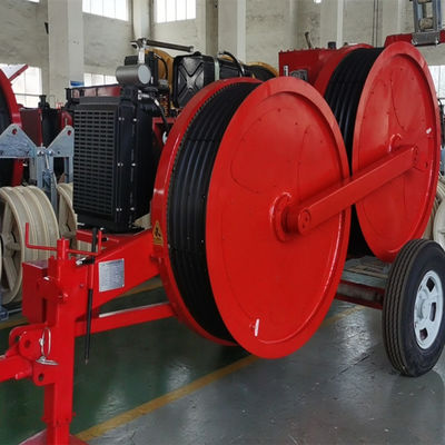 Ligne aérienne d'inverse de 4 Ton Hydraulic Tensioner With ficelant la machine