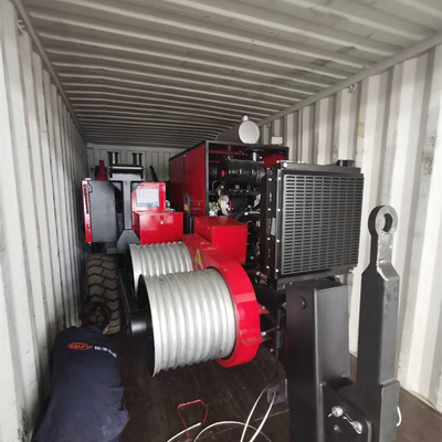Aerical ficelant 22T la machine hydraulique de treuil d'extracteur du câble 239KW (320hp)