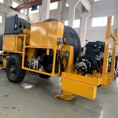 Tendeur hydraulique de câble du conducteur GL2x70KN du jumeau 500KV ficelant la machine