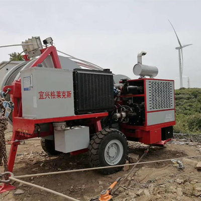 GL2X40 KN Machine de traction de tension à double conducteur à haute tension pour lignes aériennes