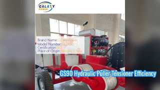 Tendeur d'extracteur hydraulique GS90 pour cordage de lignes aériennes